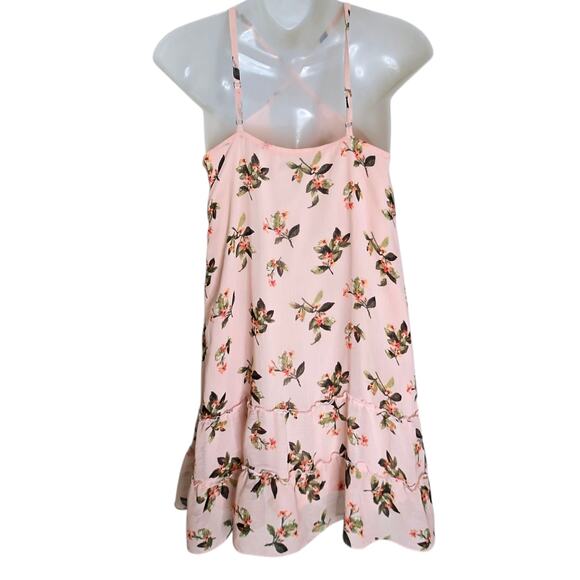 Abercrombie and Fitch Womens Sleeveless‎ Dress Small Floral Tiered Cottagecore - Picture 6 of 8